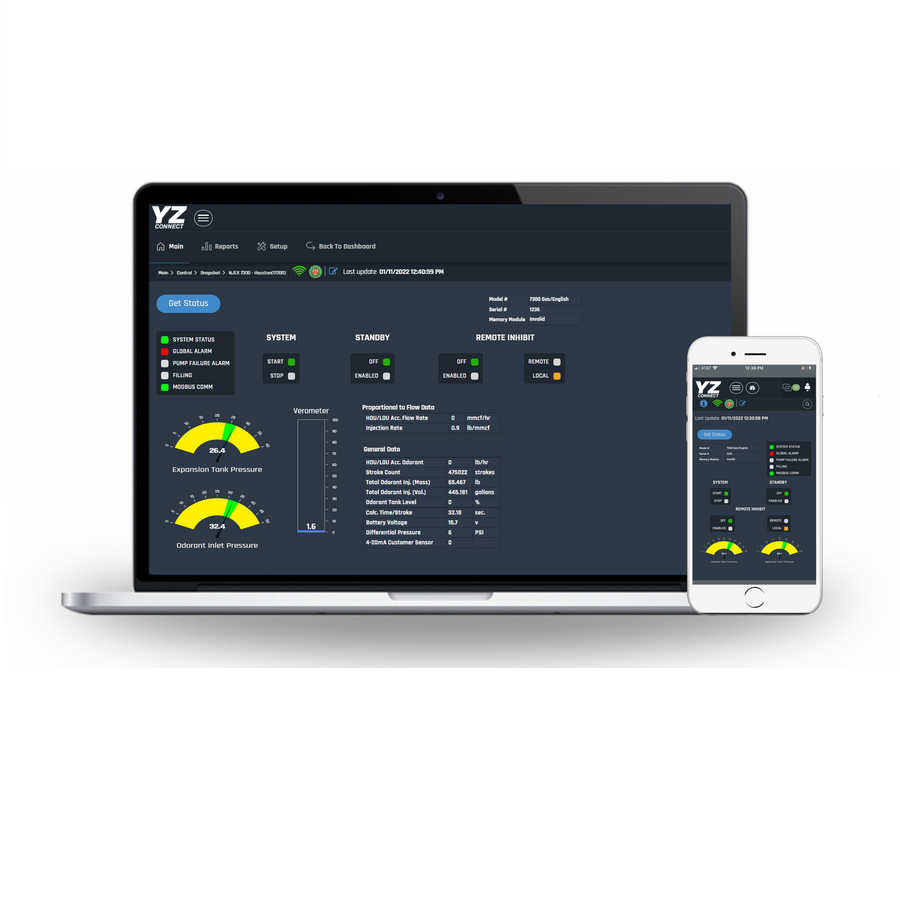 YZ Connect odorization program